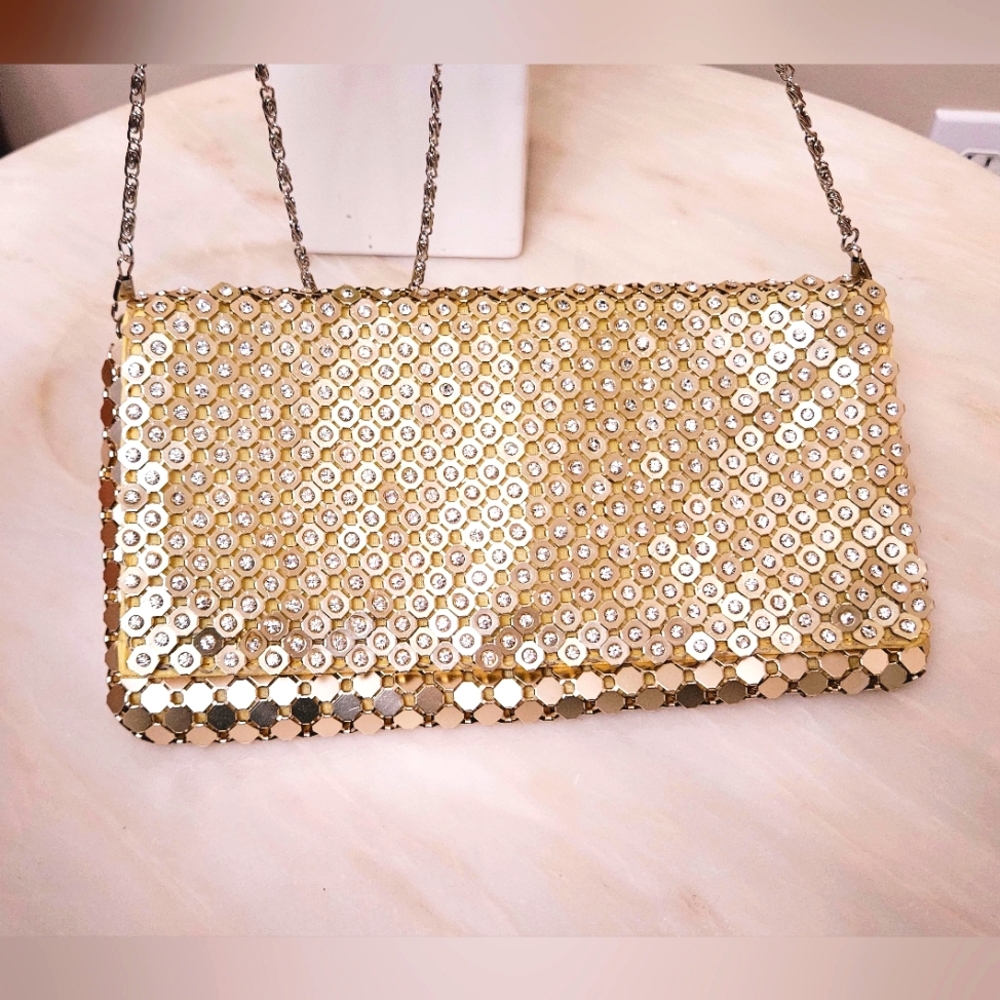 BEAUTIFUL GEMS CLUTCH or CROSSBODY
